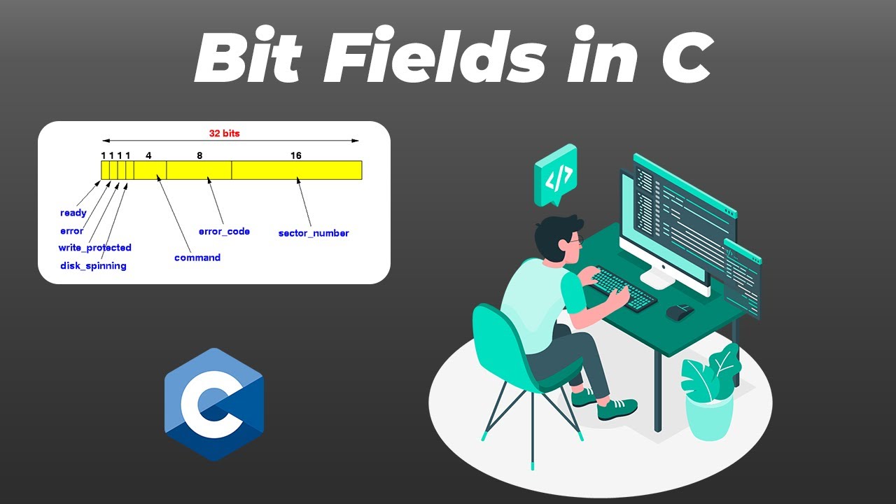 Bit field in C.